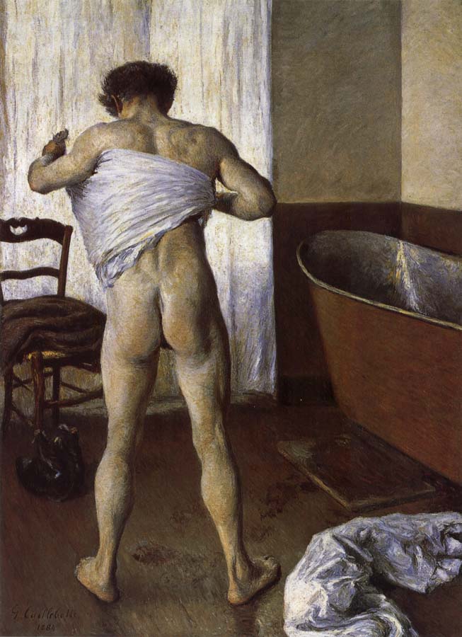 The man in the bath